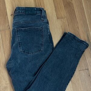 Madewell Women's High Rise Black Jeans
